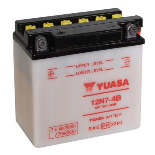 Yuasa 12N7-4B Акумулятор Yuasa 12В 7Ач 75А(EN) L+ 12N74B: Приваблива ціна - Купити в Україні на EXIST.UA!