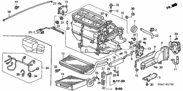 91548SV4003 Honda Кліпса