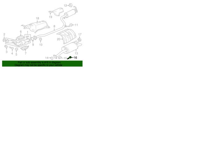 Honda 18231-TR0-A00 Болт 18231TR0A00: Отличная цена - Купить в Украине на EXIST.UA! 18231TR0A00 Honda Болт