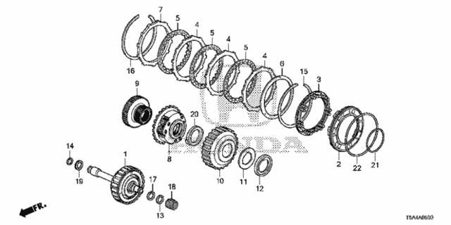 225335T0000 Honda Поршень