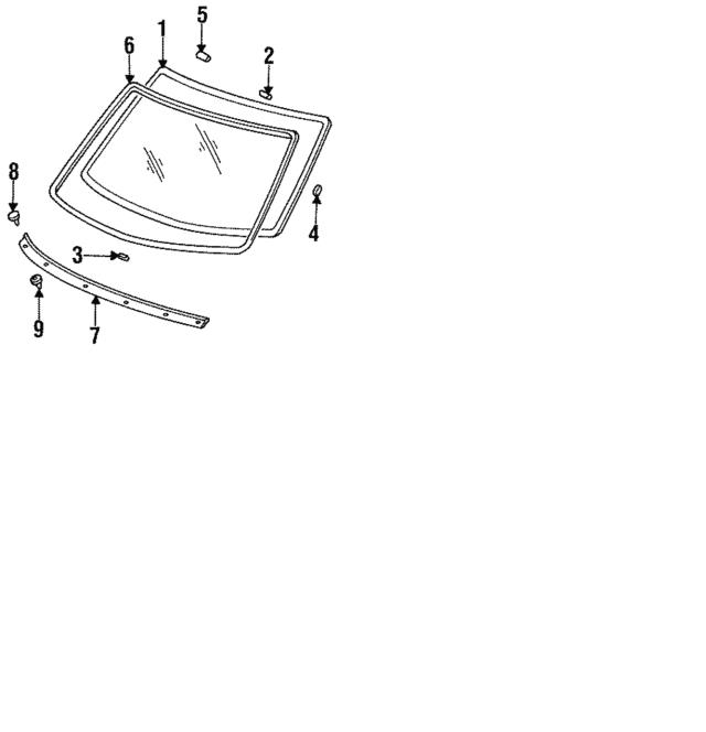 91567SV4003 Honda Кронштейн осушителя