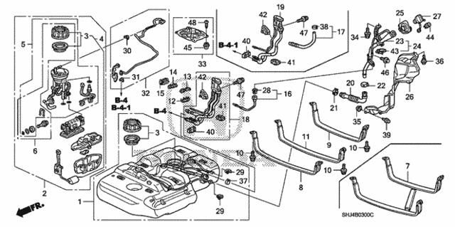 17652SHJA01 Honda Клипса