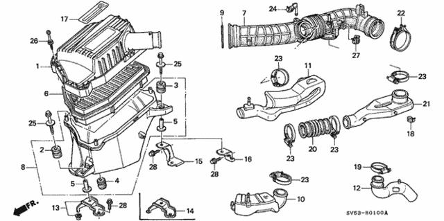 Honda 95002-413-0004 Хомут металлический 950024130004: Отличная цена - Купить в Украине на EXIST.UA! 950024130004 Honda Хомут металлический