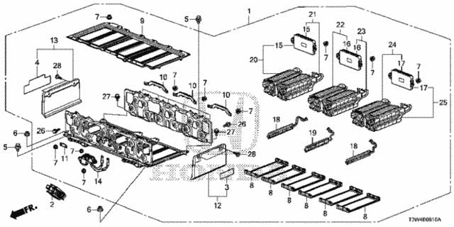1K8125K1C00 Honda Наклейка