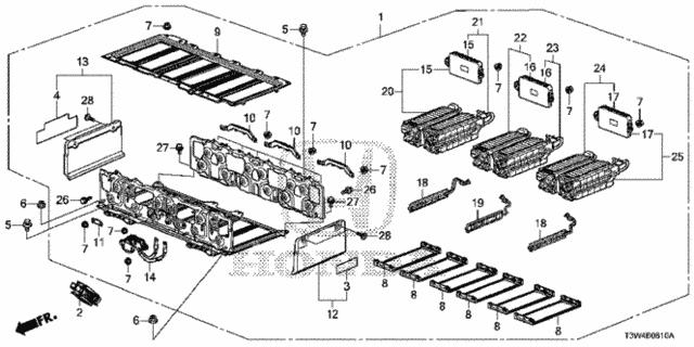 1K8425K1C00 Honda Наклейка