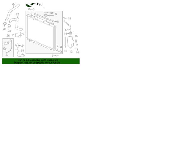 74171TG7A00 Honda Кронштейн осушувача