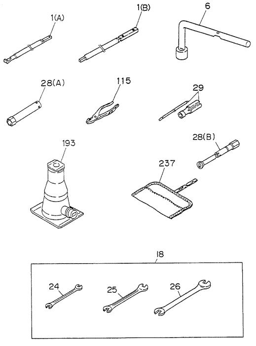 8943679151 Honda Ручка багажника