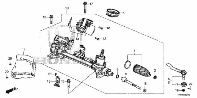 934010601204 Honda Болт
