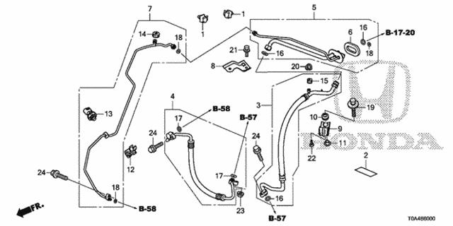 80381SJAA01 Honda Кліпса