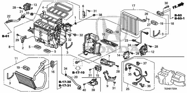80566SMA003 Honda Кліпса