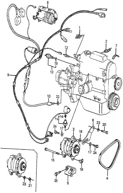 06312PC2671RM Honda Стартер