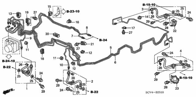 46394SCVA01 Honda Клипса