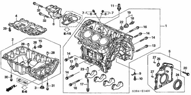 11910RCJA00 Honda Кронштейн осушителя
