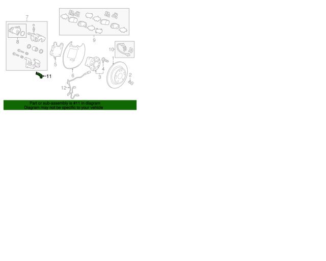 46436T7D000 Honda Кронштейн осушителя