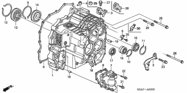 91002RCR026 Honda Подшипник КПП