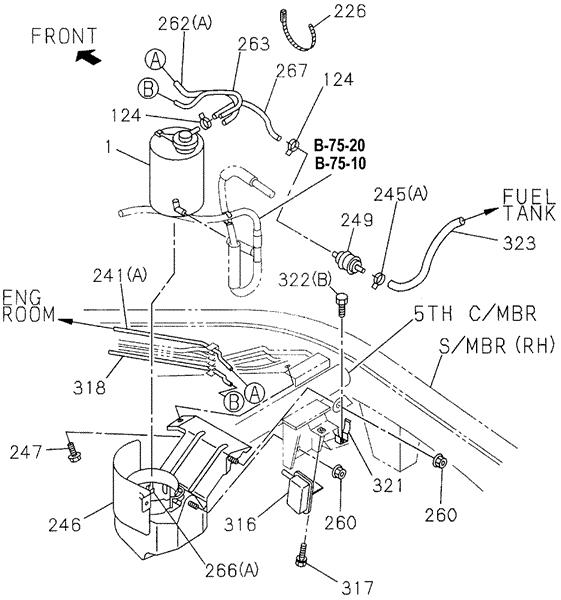 8970894720 Honda Кронштейн осушителя