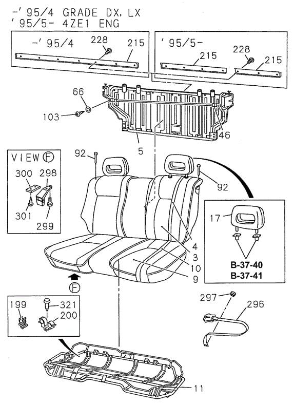 8970933570 Honda Кронштейн осушителя