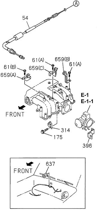 8971263011 Honda Клипса