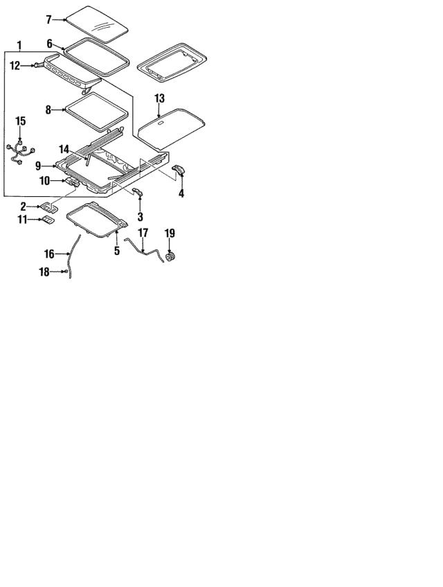 8971360871 Honda Кронштейн осушителя
