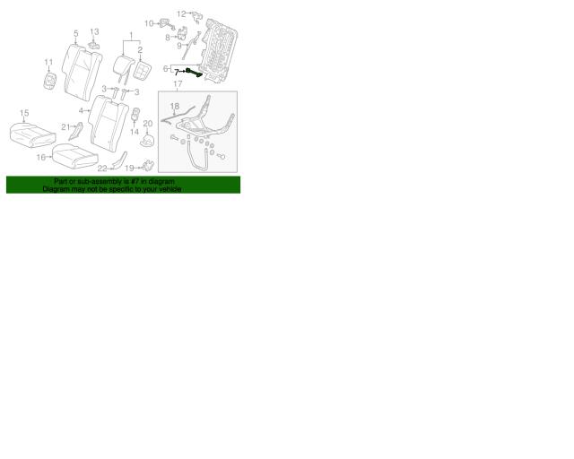 82294T7AJ01 Honda Кронштейн осушителя