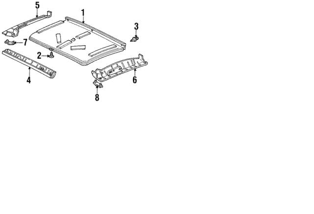 90654SA5003 Honda Клипса