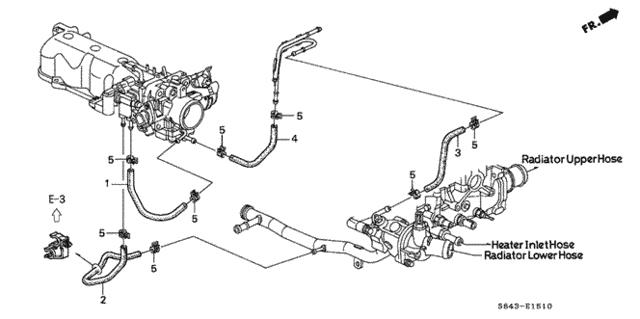 19514PAAA00 Honda Шланг топливный