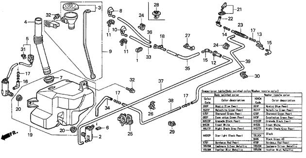 Honda 91512-SE0-003 Кліпса 91512SE0003: Приваблива ціна - Купити в Україні на EXIST.UA! 91512SE0003 Honda Кліпса
