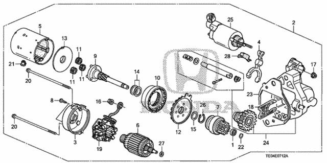 31231RYEA01 Honda Прокладка