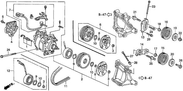 38945P30000 Honda Крышка