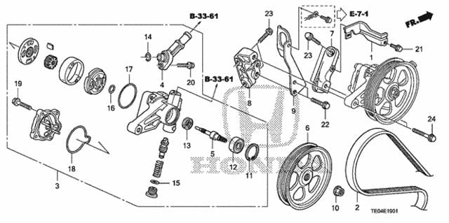 Honda 56141-PAA-A01 ПРОСТАВКА КРЕПЛЕНИЯ ГУР 56141PAAA01: Отличная цена - Купить в Украине на EXIST.UA! 56141PAAA01 Honda ПРОСТАВКА КРЕПЛЕНИЯ ГУР