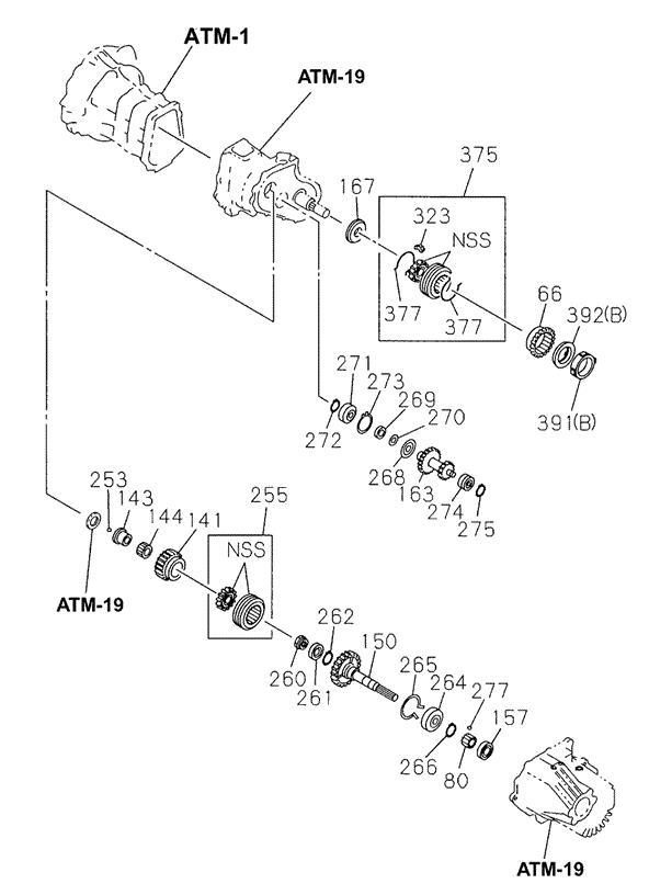 8944220541 Honda Подшипник
