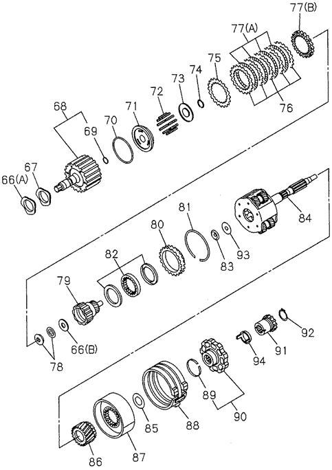 8960146020 Honda Подшипник