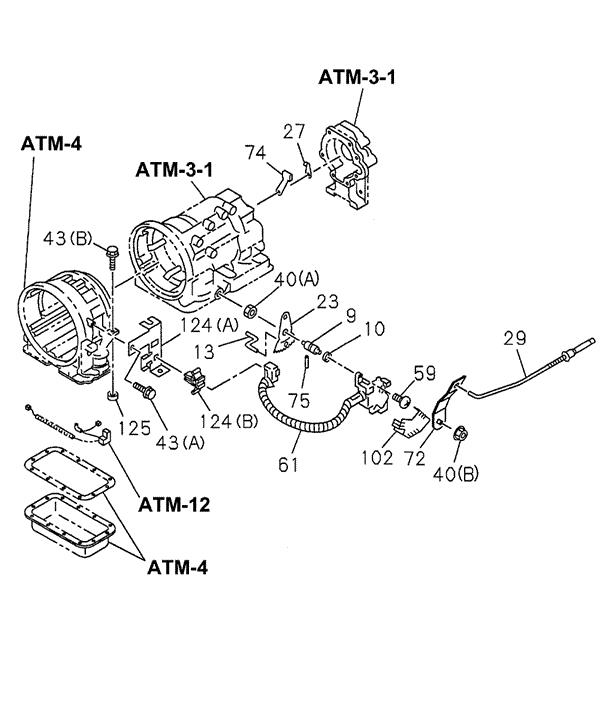 8960174990 Honda Кронштейн осушувача