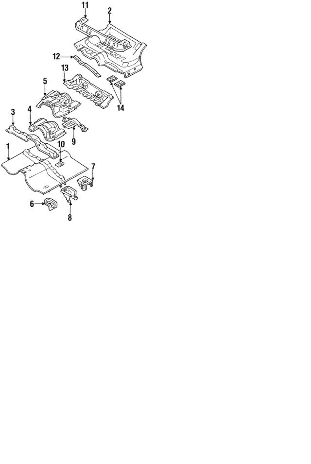 8971676131 Honda Кронштейн осушителя