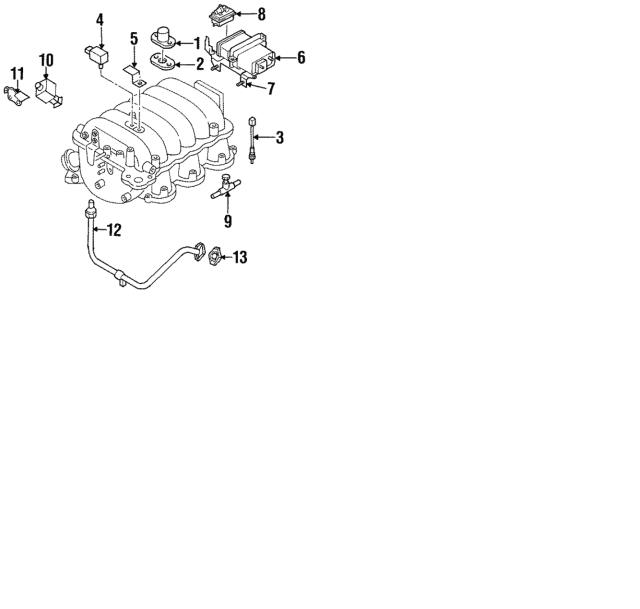 8972205590 Honda Кронштейн осушителя