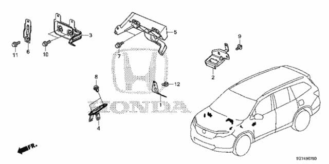 957010601207 Honda Болт