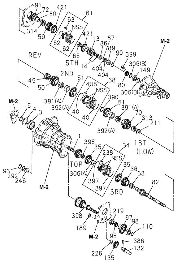8970185351 Honda Подшипник