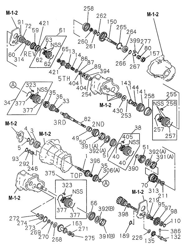 8970189211 Honda Подшипник