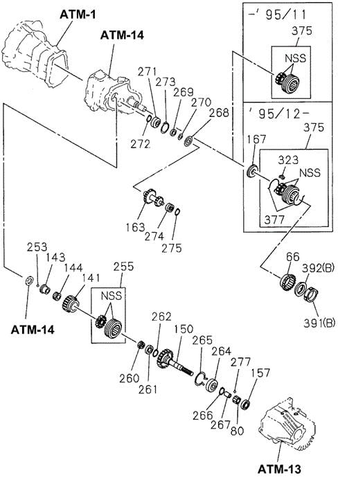 8970801850 Honda Підшипник