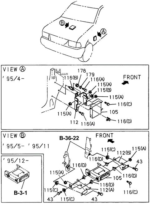 8971002751 Honda Кронштейн осушителя