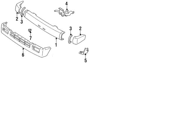8971018430 Honda Кронштейн осушителя
