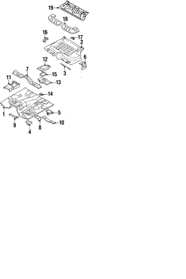 8971249561 Honda Кронштейн осушителя