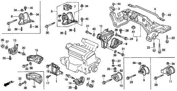 Болт Honda 96001-060-1200