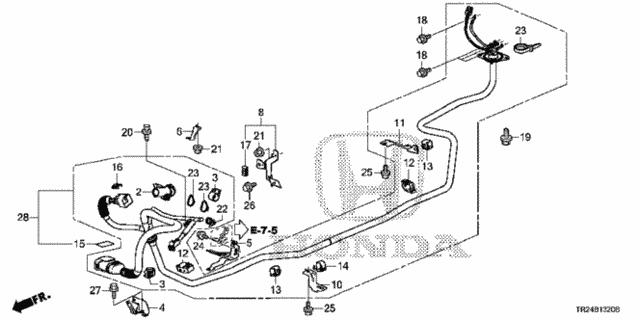 46393RW0A02 Honda Клипса