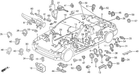 90667SB2003 Honda Кліпса