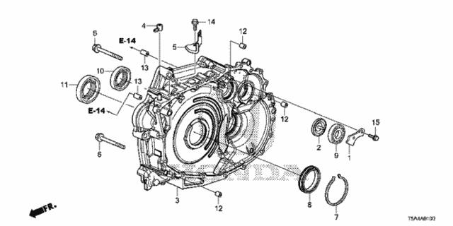 Honda 91207-5T0-003 Сальник 912075T0003: Отличная цена - Купить в Украине на EXIST.UA! 912075T0003 Honda Сальник