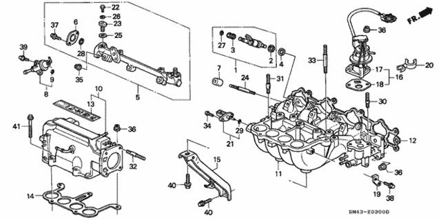 91301PR3003 Honda Кольцо резиновое