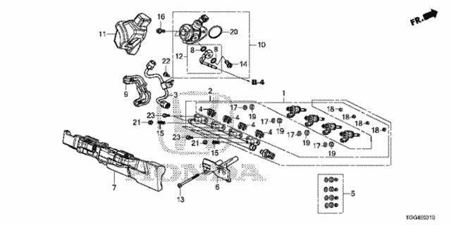 913115R1J01 Honda Кольцо уплотнительное