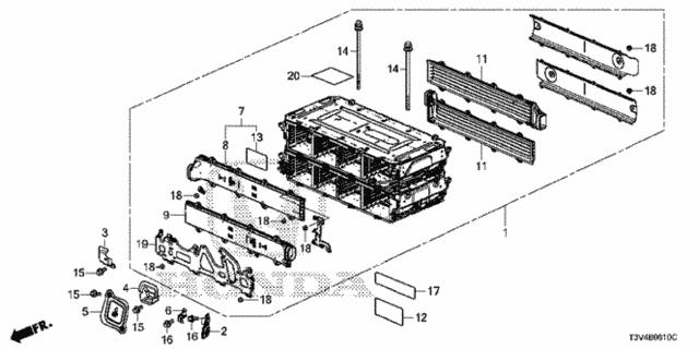 1K8705K0C00 Honda Наклейка