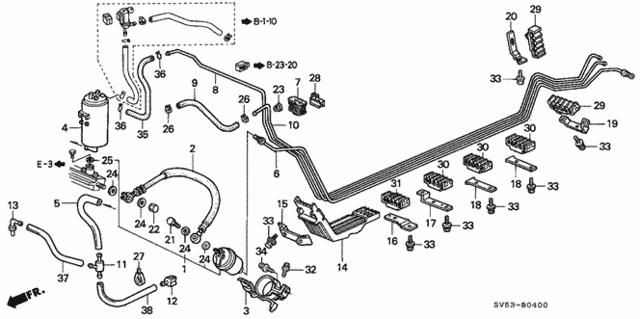 17763SV4000 Honda Крепеж